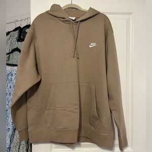Nike Club Fleece Men's Brown Hoodie